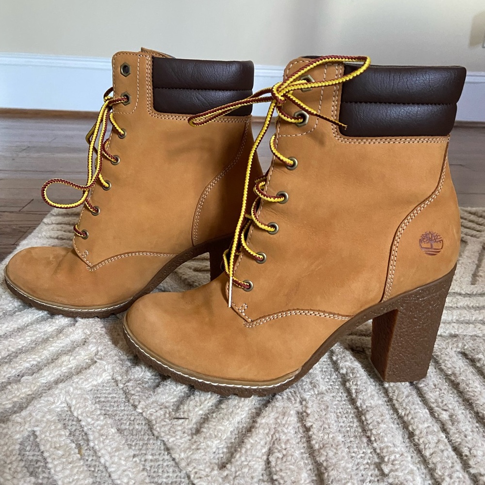 Timberland Women's Brown Heeled Boots